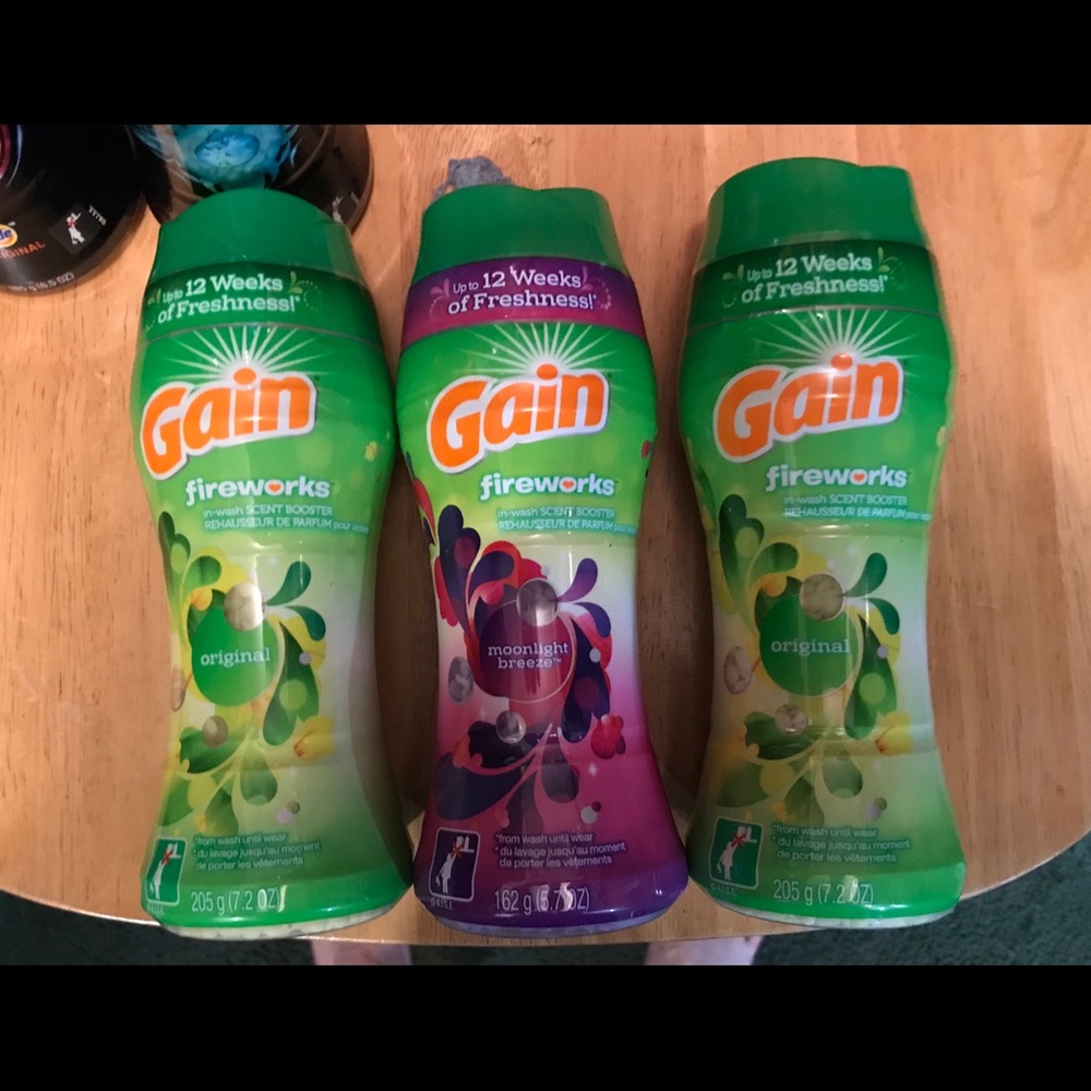 Unstoppable and fireworks scent boosters